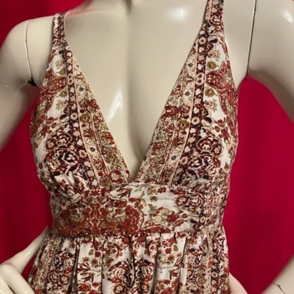 L'AGENCE Rosalina Silk Maxi Dress Size 4 - Picture 3 of 5